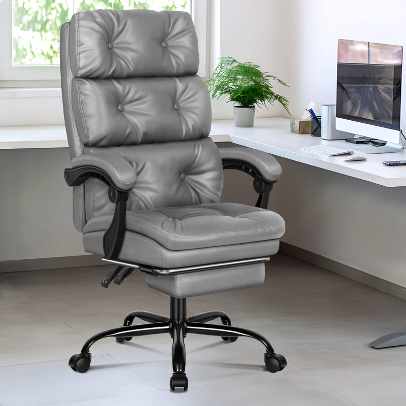 Bauerle Office Chair, Grey