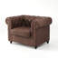 Bivens Leather Chesterfield Chair