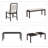 6-Piece Vintage Rectangular Extendable Dining Table Set,With 4 Ergonomic Upholstered Chairs And 1 Bench,A 12-Inch Removable Middle Leaf,Elegant Curved Legs,Easy Assembly-280567636-280567599