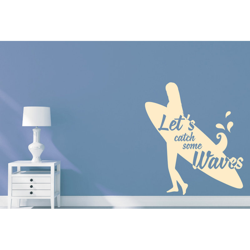 Nautical & Beach Wall Decal, Beige