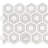 Lattice Fog Geometric 11 in. x 13 in. Polished Marble Mosaic Floor and Wall Tile-48951891