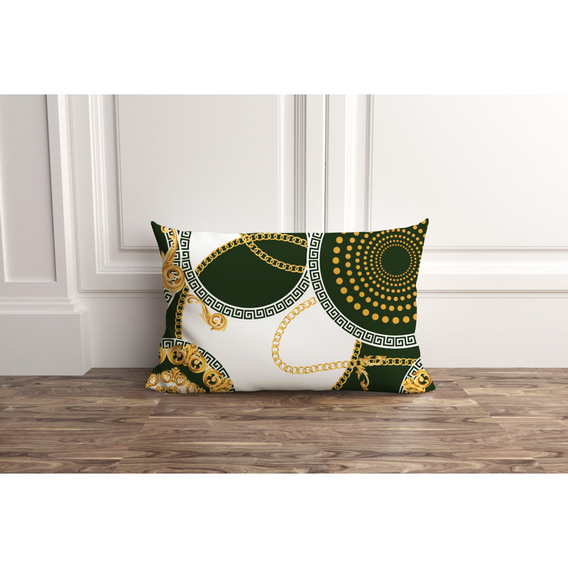 Housse et insert de coussin extérieur Tobin, Vert