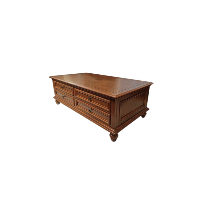Table basse American Classic, H 18,11 po x L 55,11 po x l 29,52 po, Brun