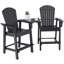 Chaise Adirondack en plastique Aryabella-121918322