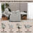 Jincy Power Recliner With Lift & Massage In Light Gray