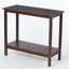 Console en bois d'acacia (table incluse seulement)