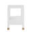 Eave Bedside Table | Uplifting White-121048216
