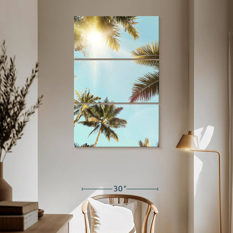 Feuille de palmier Gillard Sunny, H 65 po x l 42 po