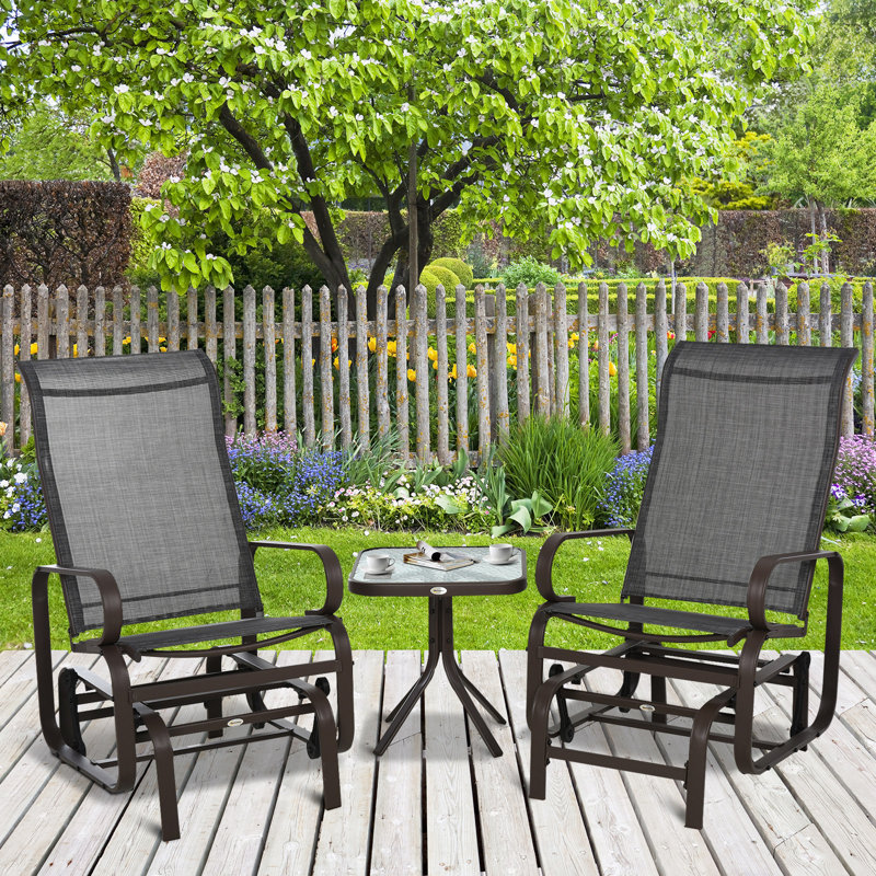 Anndale Double Conversation Set with Table