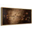 Grande impression sur toile encadrée - impression florale Moody pour décor scolaire foncé-119328964-119328962