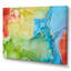 «Green and Blue Tender Liquide Art I», reproduction sur toile-67342480-67342487