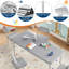 Ensemble 5 pièces de table pliante et chaises pour enfants, table d'activité pour garderie, salle de classe, salle à manger et jeu-1024760322