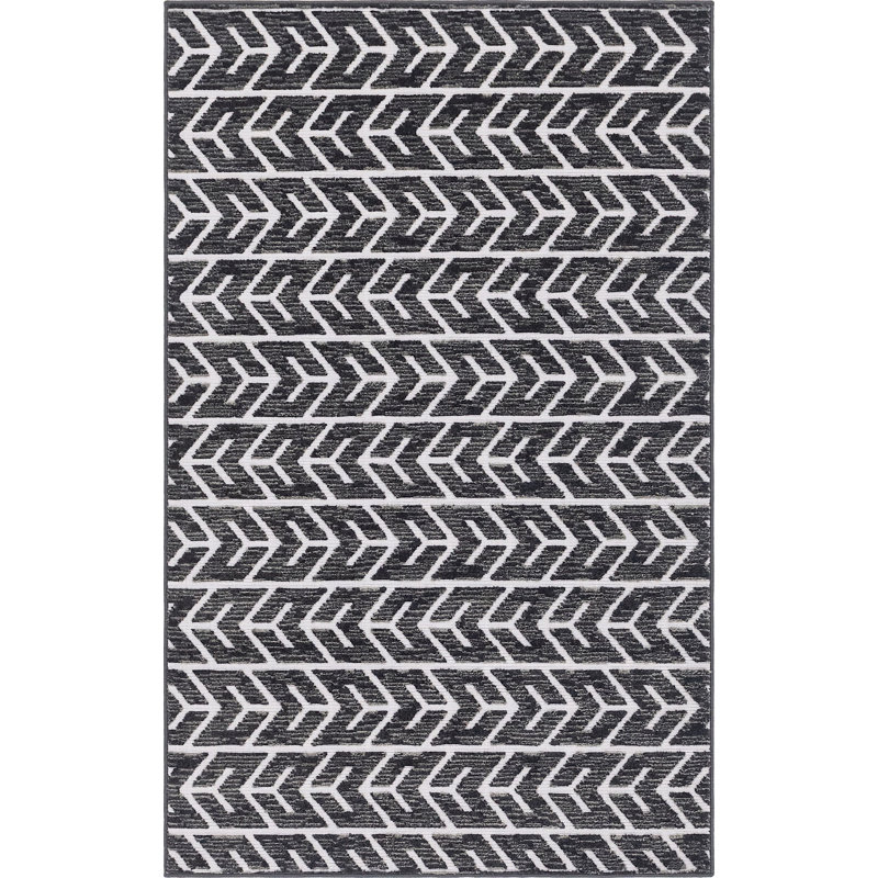 Tapis d'extérieur couleur crépuscule Claudia, Rectangle de 5 pi x 8 pi