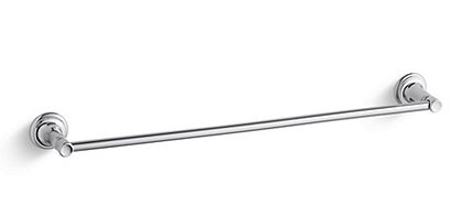 Bellis® Towel Bar, 24", Polished Chrome, 18"