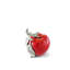 Farmer's Market Resin Apple Place Card Holder with Leaf