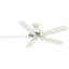 54" Panama 5 - Blade Standard Ceiling Fan with Wall Control-1567125098