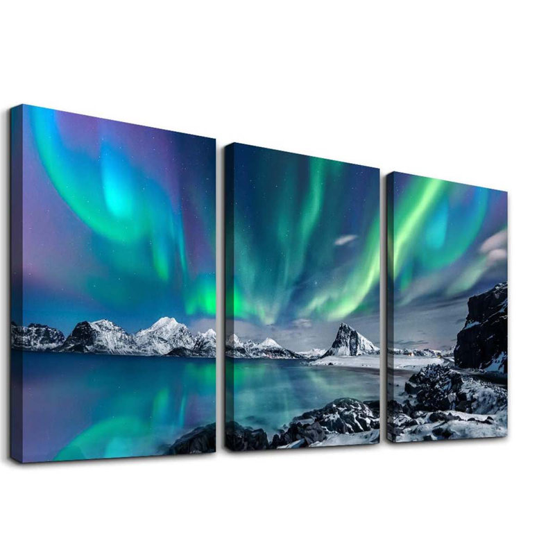 3 Piece Wrapped Canvas Print, 30 cm H x 40 cm W