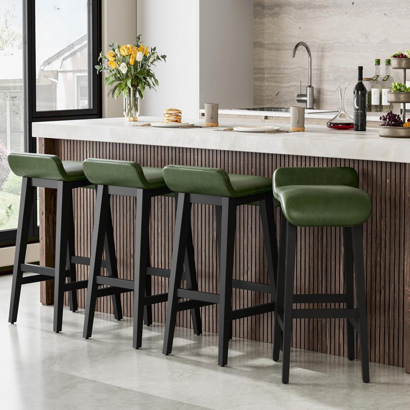 Outdoor Stool, Green