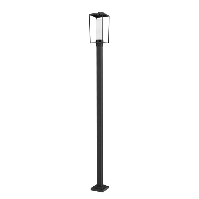 Jadine Frosted Lamp Post (Full), 116.25" H x 10" W x 10" D