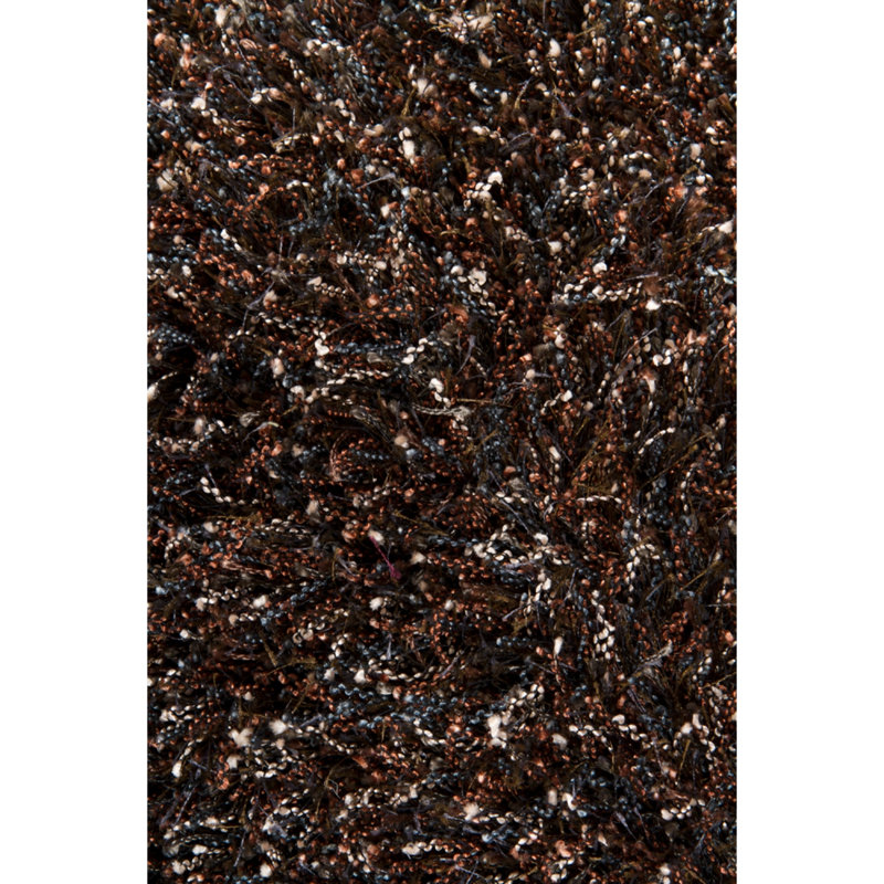 Barun Hand Loomed Area Rug in Brown, Rectangle 7'9" x 10'6"