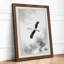 Crane in Mist Japandi - Framed Print-2026711890-2026711894