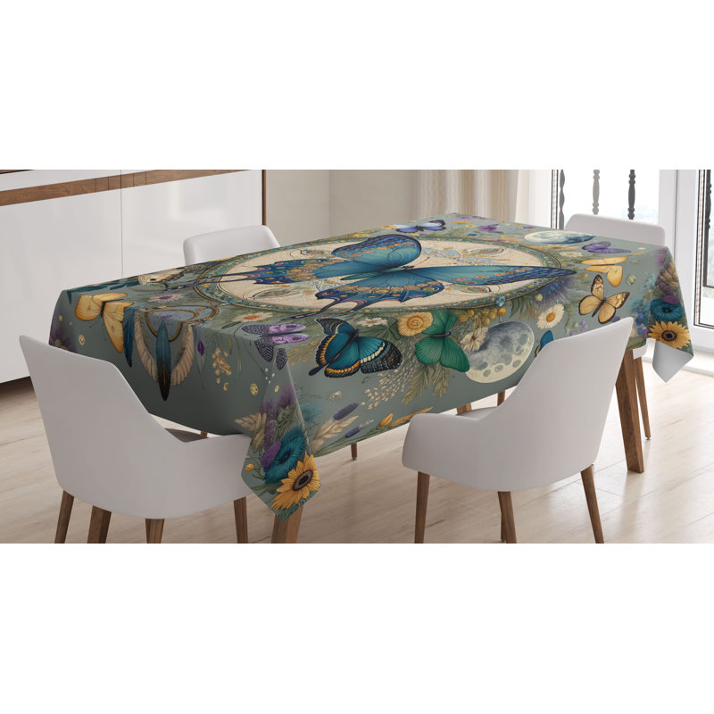 Cromlish Rectangle No Pattern Microfiber Tablecloth, 70" Rectangle