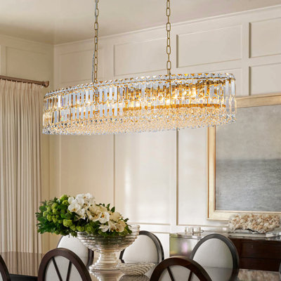 Grasiela 10 - Light Dimmable Geometric Chandelier