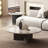 Simple round marble coffee table-225902739