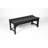 Backyard Bench - All Weather, 500Lbs Capacity, Black, Simple Installation Balcony Protected, Weather , Easy Install-637331328
