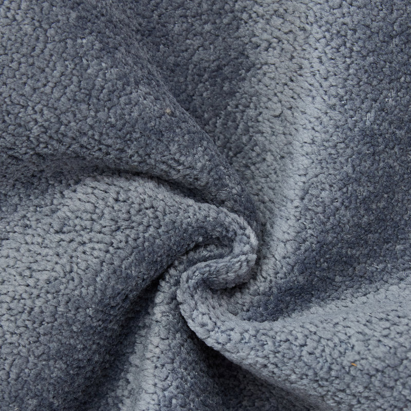 Canapé modulaire surdimensionné Heffernan, Chenille gris-bleu, H 33,10 po x l 138,29 x P 68,9 po