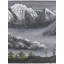 Cervin de l'Himalaya | Huile sur toile