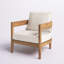 Chaise de patio avec coussins Lorene-1965731932