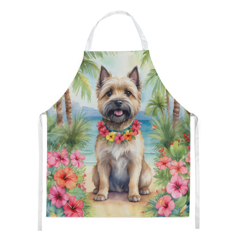 Tablier Cairn Terrier Luau