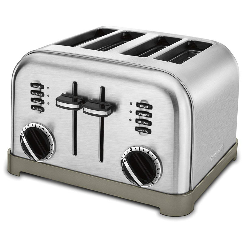 Cuisinart 4 Slice Toaster, Brushed Stainless