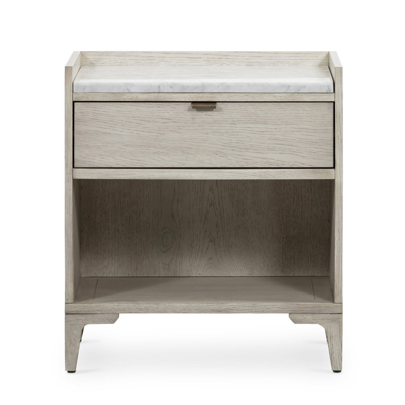 Viggo 1 - Drawer Solid Wood Nightstand