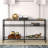 Ceno Glass Top Console Table-577272049-577272077