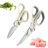 OOU Kitchen Scissors Set – 2-Piece Multipurpose Stainless Steel Shears with Detachable Blades