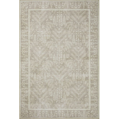 Tapis naturel Rifle Paper Co. x Loloi Maison MAO-02