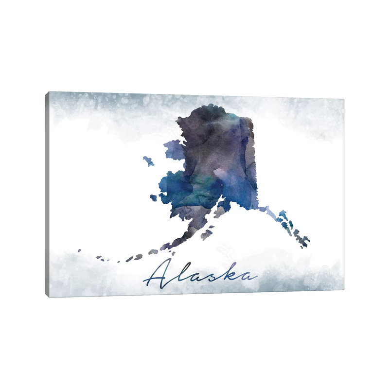 North Carolina State Bluish, H 12 po x l 18 po x 1,5 po, Alaska