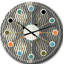 Horloge murale rétro Mid-Century-40748326