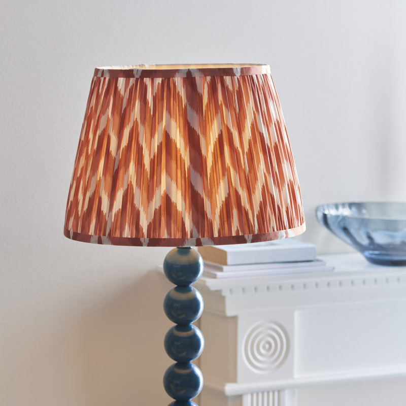 Higgledy 153.2cm Traditional Floor Lamp, Orange/White, Blue