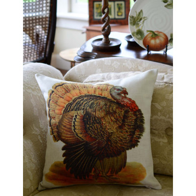 Turkey Pillow Cover