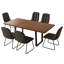 6 - Person Drop Leaf Dining Set-1639106600