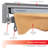 Classic Series 13'x10' Manual Hand-Crank Retractable Shade Awning -1822651918-1822651919