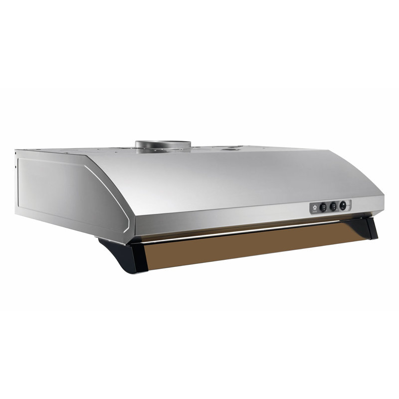 Sakura 30" Stainless Steel 750 CFM Ducted (Vented) Under Cabinet Range Hood with Mesh Filter, Stainless Steel