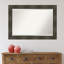 Miroir de porte non-biseauté Gambell-1261137951