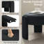 Repose-pieds rembourré en velours de 20,5 po Modern Modern Design -357596248-453737654