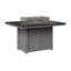 Donoma Rectangular Dining Fire Pit Table-939602543-939602546