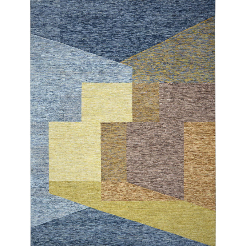 Tapis rectangulaire en laine, Rectangle de 5 pi x 8 pi