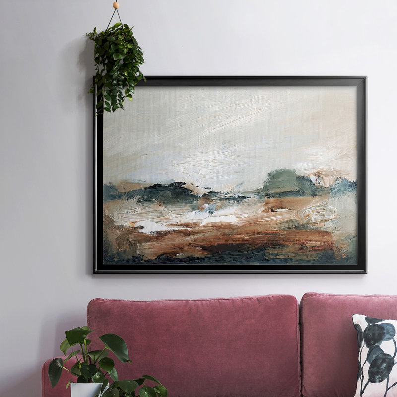 «Lingering Light III», toile tendue avec châssis_2780046, Noir, H 30 po x l 44 po x P 1,5 po